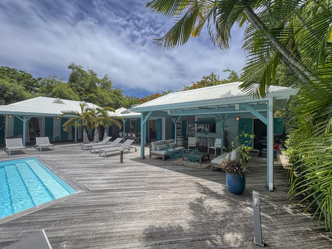 4.Location villa piscine Saint François Guadeloupe_Piscine
